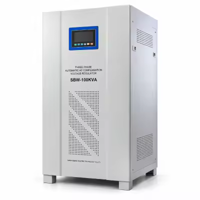 High Power Voltage Stabilizer 380V 3 Phase Automatic AC Voltage Stabilizer with Copper
