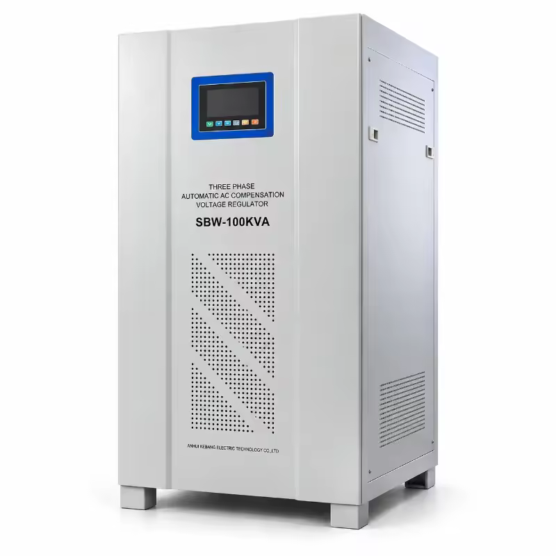 High Power Voltage Stabilizer 380V 3 Phase Automatic AC Voltage Stabilizer with Copper